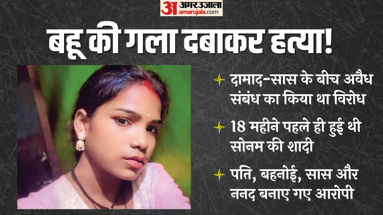 Saharsa News: Opposing mother-in-law's illicit relationship cost newly married woman dearly, suspicious death