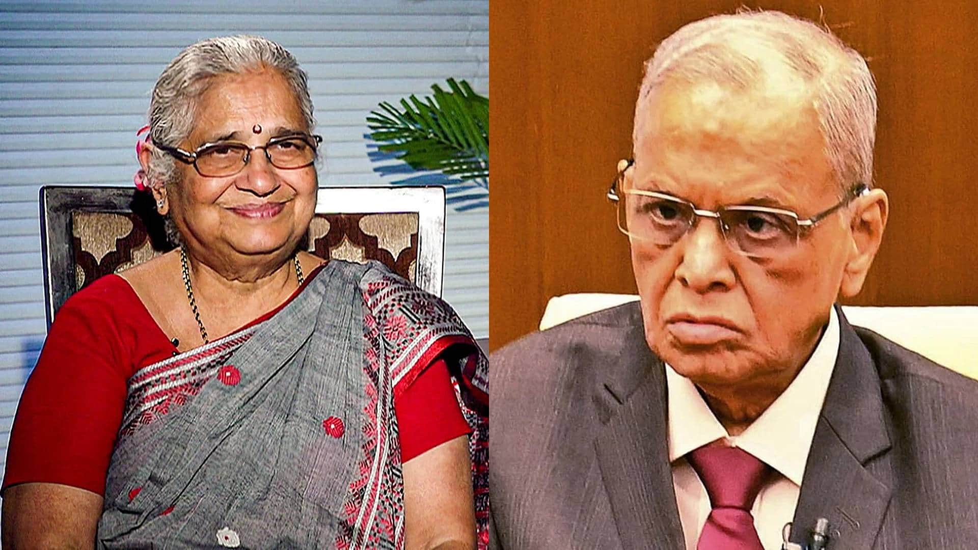 When Narayan Murthy reached late to meet Sudha Murthy father Talk About first meet story on Kapil Sharma show