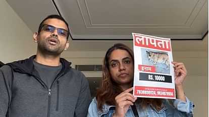 Dog of tourist couple who came to see Taj lost reward of Rs 10,000 for its finder