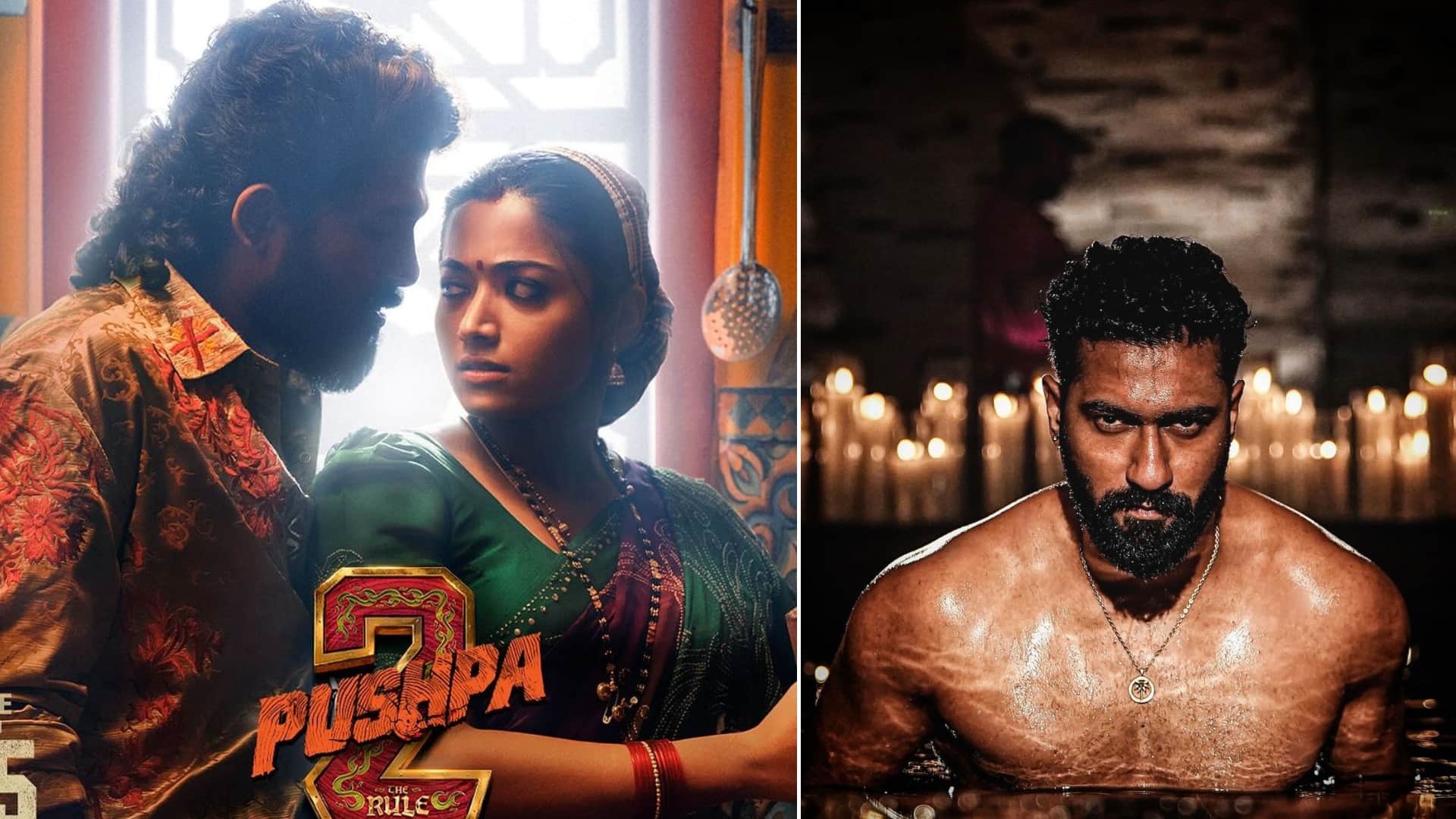 Pushpa 2 VS Chhaava Vicky Kaushal historical looks for new release date to avoid clash with Allu Arjun report