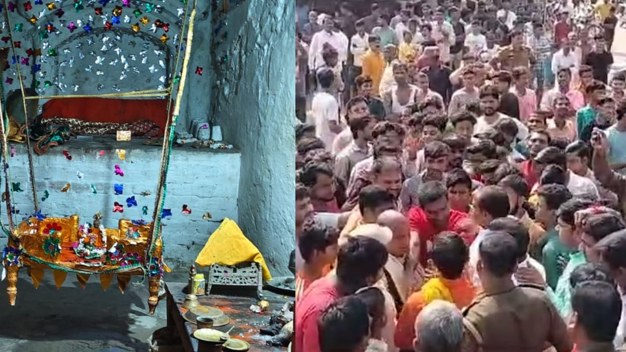 Ashtadhatu idols stolen from Ram Janaki Shiva temple in laliya thana in Balrampur.