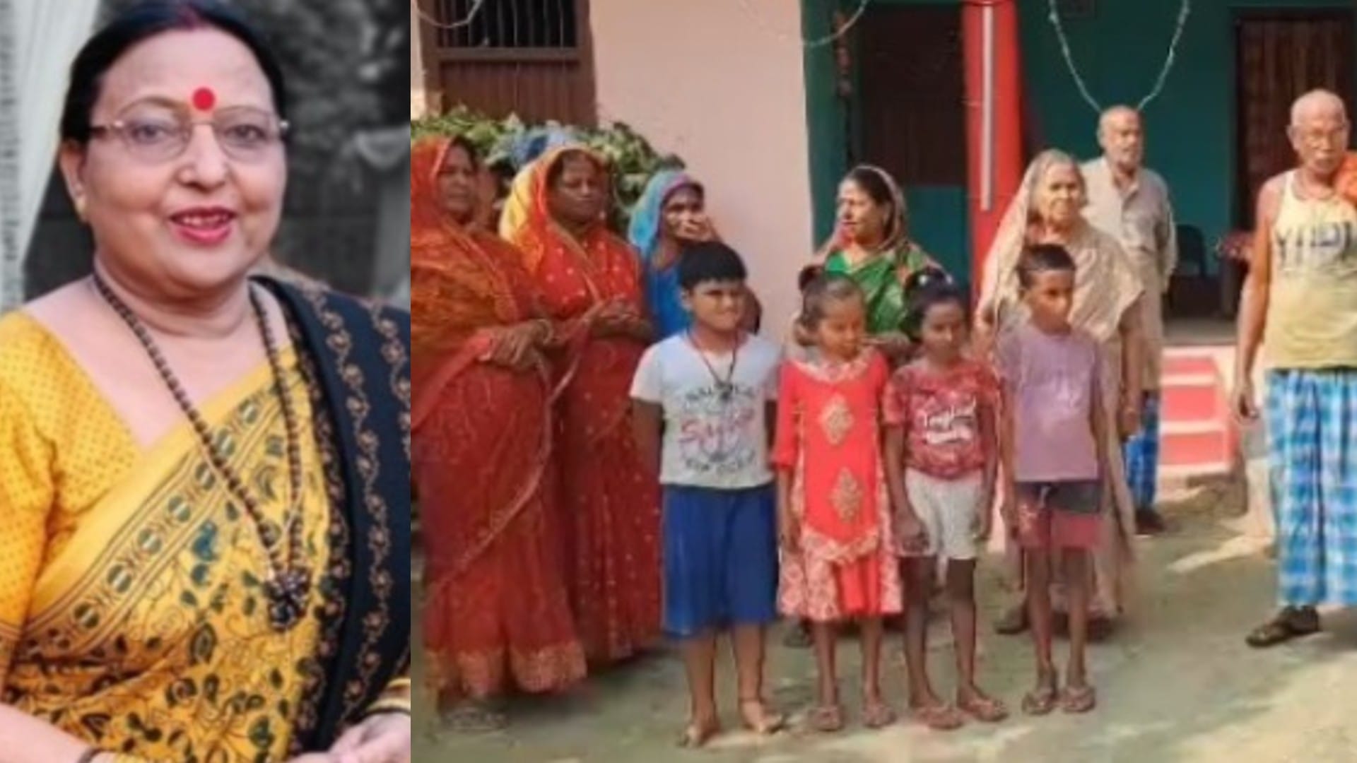 बिहार कोकिला के निधन पर उनके मायके में शोक की लहर है।