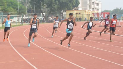 Sports Elder sister won gold in athletics younger one reached state level Varanasi won trophy volleyball