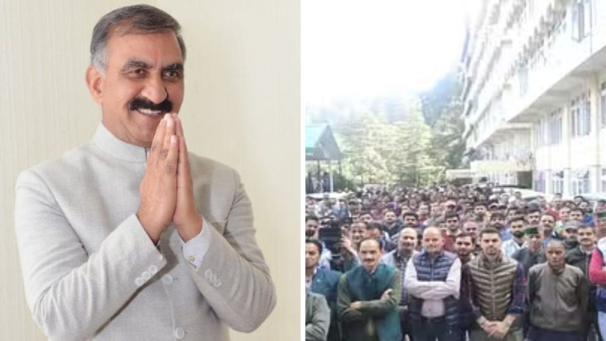 Himachal News Joint Front of Electricity Board employees and engineers held talks with CM Sukhu