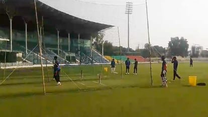 Green Park lagged behind Red soil pitch started being made in CSJMU and Railway Stadium funds late by UPCA