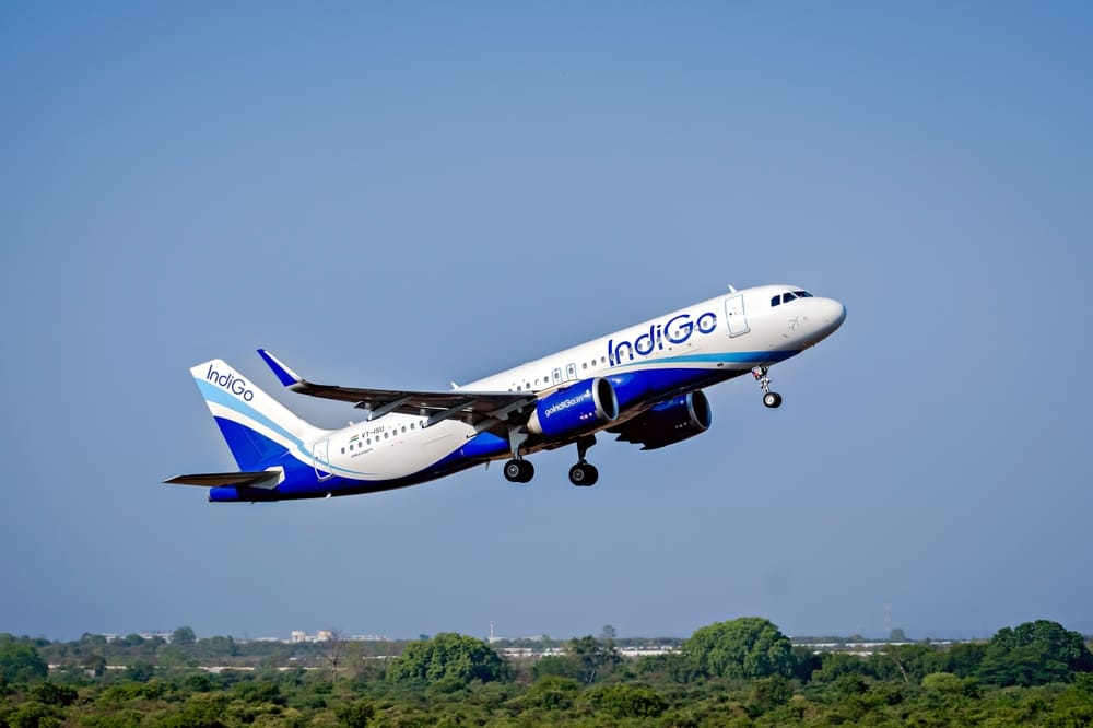Indore news indigo flight late nagpur