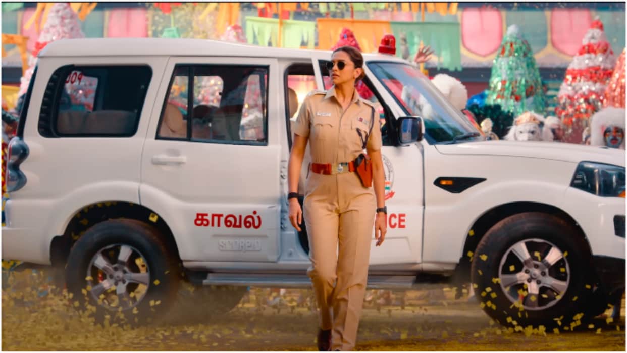 Singham Again new track lady singham released featuring deepika padukone as powerful cop shakti shetty