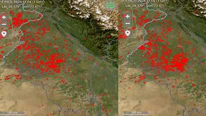 Haryana's stubble management again seen on NASA's website, fewer cases than neighbouring states