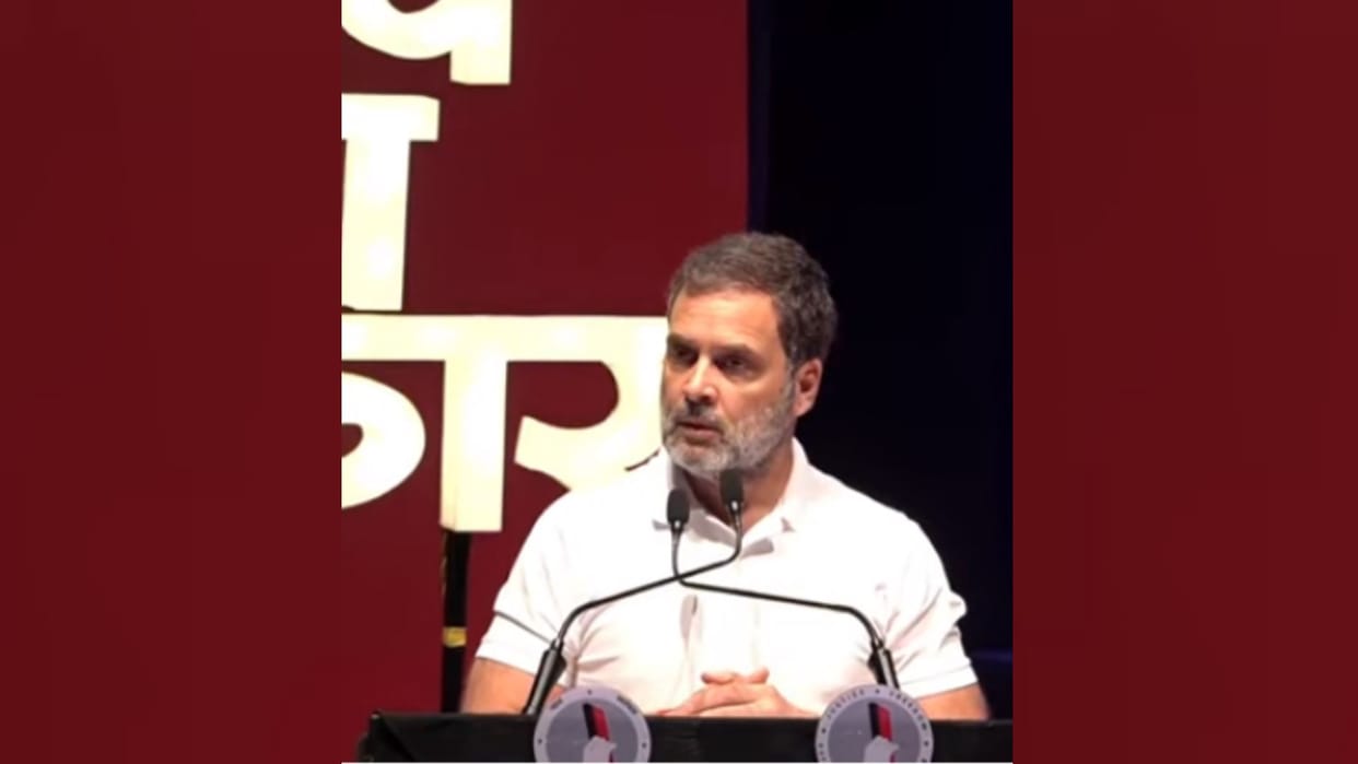 Rahul Gandhi said - 80 percent officers in Rae Bareli are from only two communities, video going viral