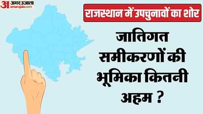 Rajasthan Bypolls : उपचुनावों में जातिगत समीकरणों से ही तय होगी जीत या फिर बदलेगी परंपरा? जानिये यहां Rajasthan Bypolls: Will caste equations decide the victory in the by-elections or will the tradition change?