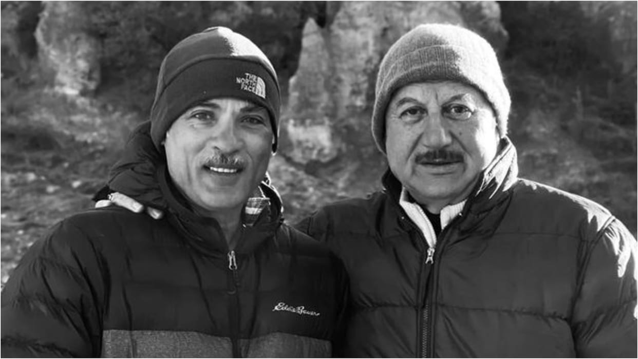 Sooraj Barjatya wishing Anupam Kher all the best for His Upcoming Movie Vijay 69 and 40 years in film Industry