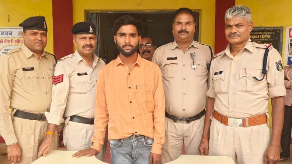Police arrested a thief in Bemetara