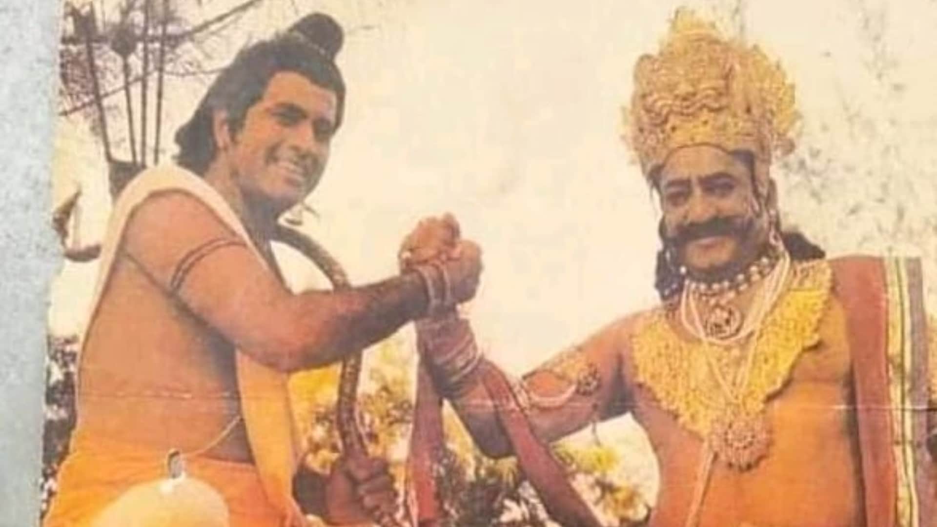 Arvind Trivedi Ravana of Ramayana resided in Panchavati Arvind Trivedi was very close to Arun Govil Dara Singh