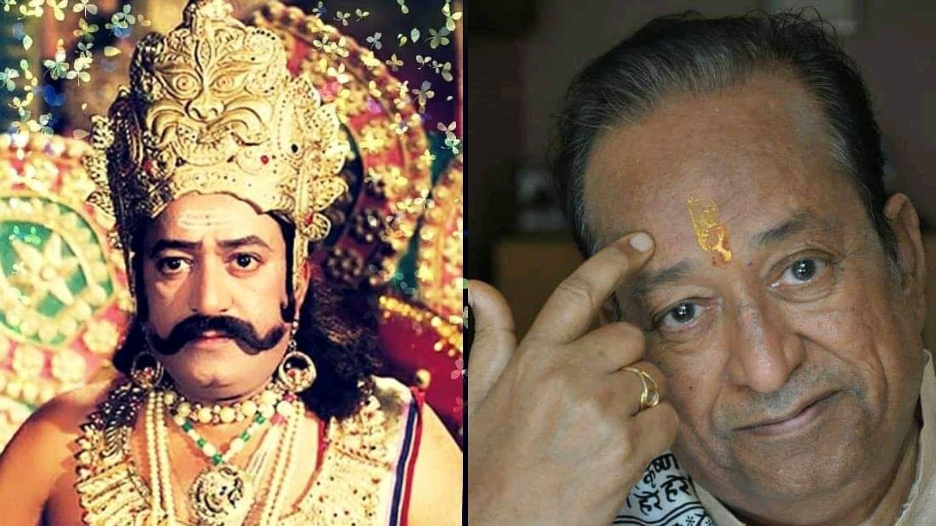 Arvind Trivedi Ravana of Ramayana resided in Panchavati Arvind Trivedi was very close to Arun Govil Dara Singh