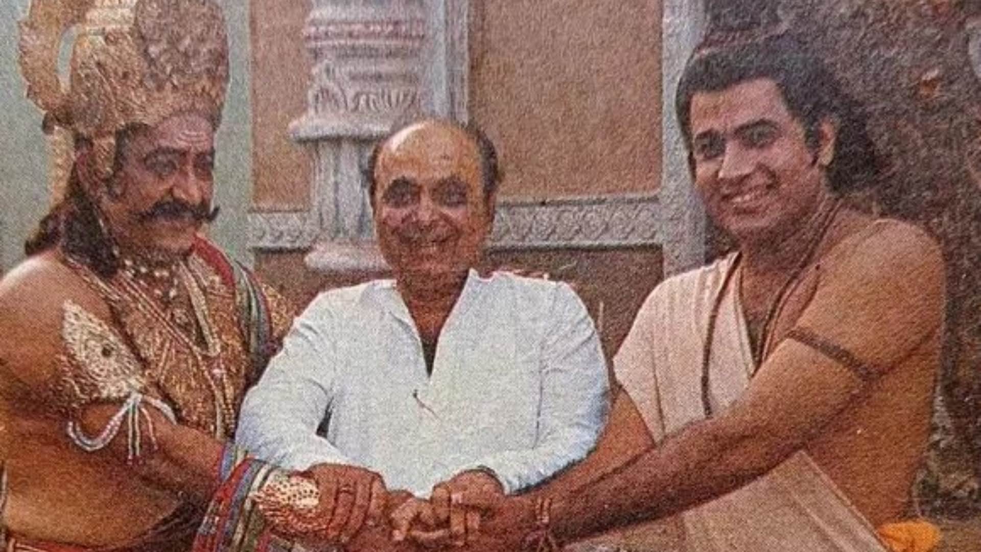 Arvind Trivedi Ravana of Ramayana resided in Panchavati Arvind Trivedi was very close to Arun Govil Dara Singh