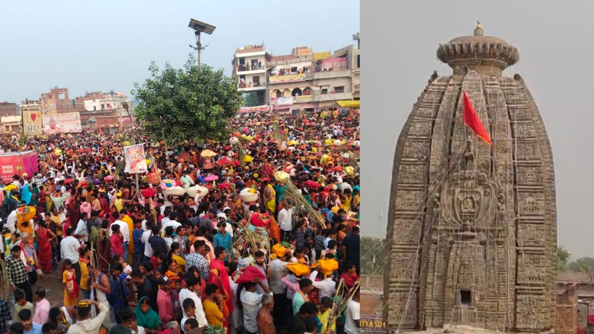 Bihar News : Dev Surya Temple of Aurangabad, devotees offered Arghya in Chhath Puja