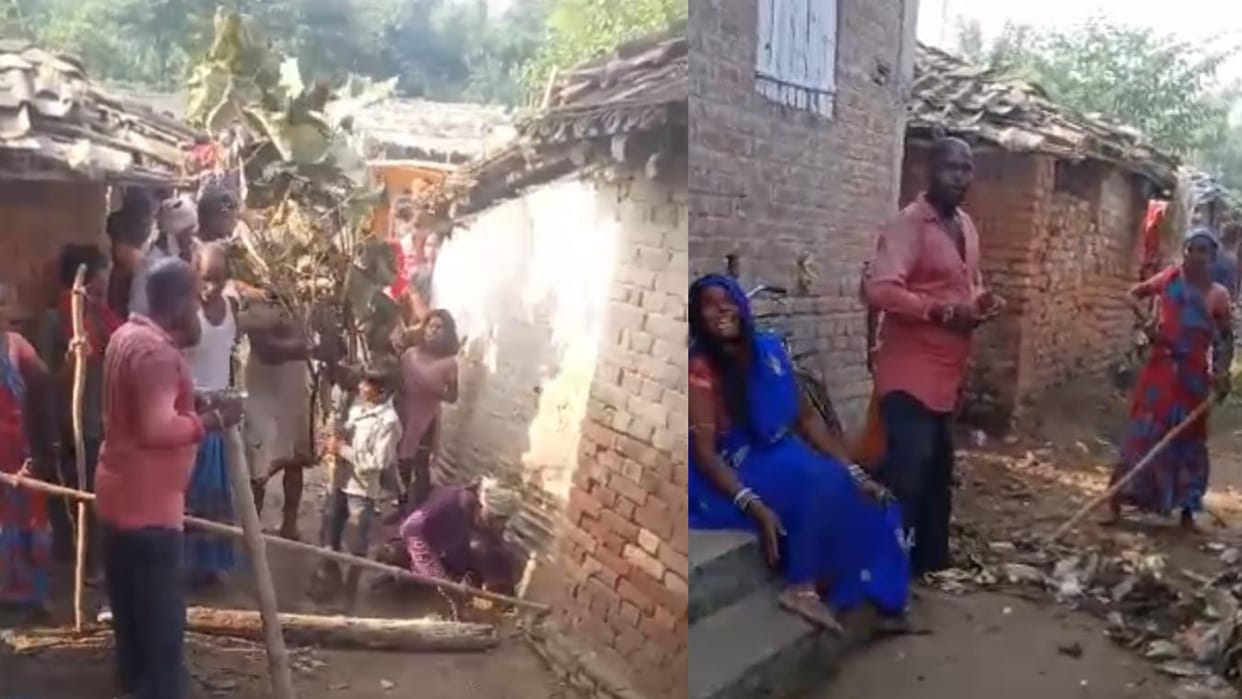Bihar: Fighting between two parties in Muzaffarpur, victim said- run away to save his life; Chhath festival