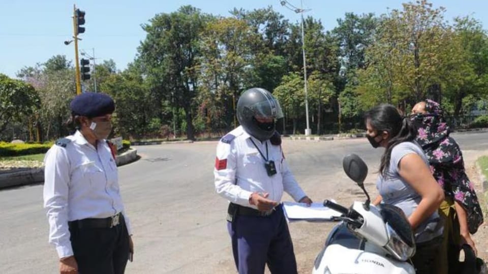 Women are not exempted from wearing helmets in Punjab Chandigarh and Haryana.