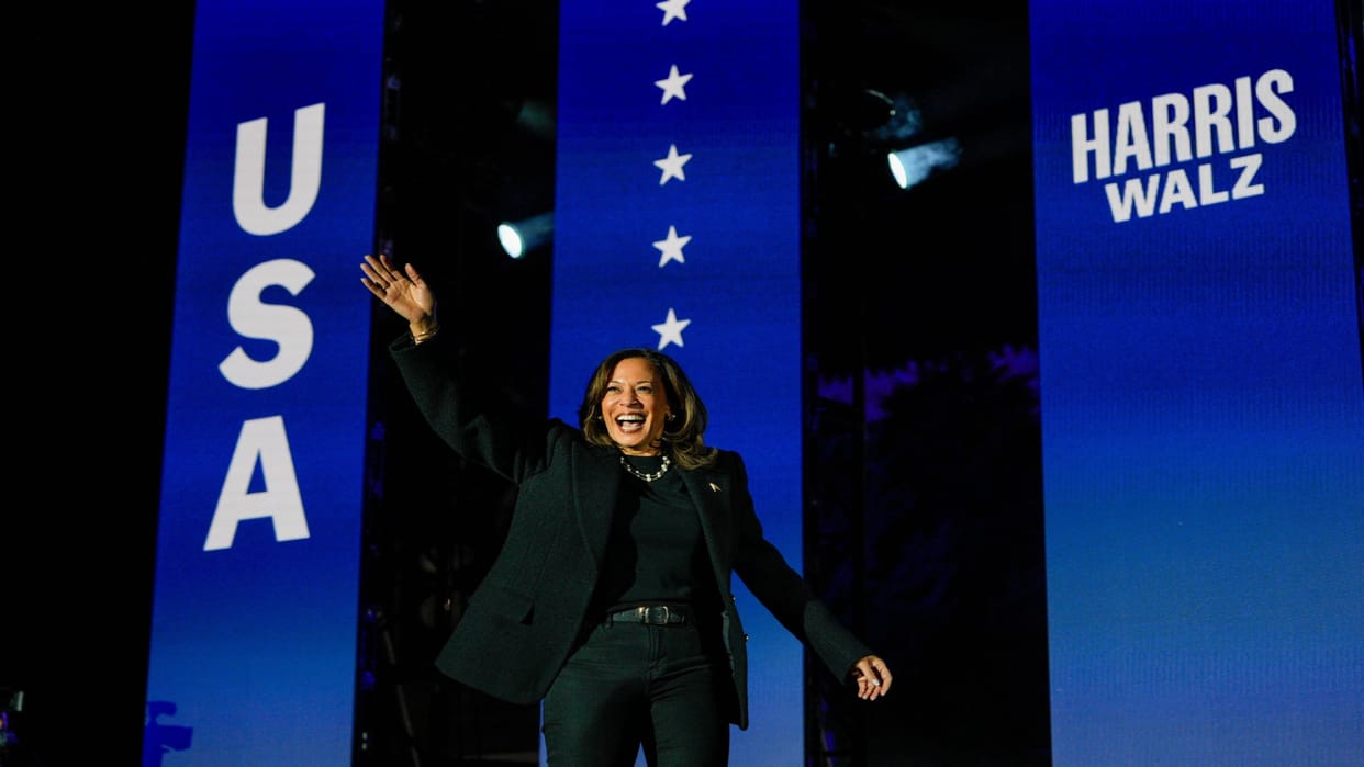 Kamala Harris' statement after defeat from Donald Trump