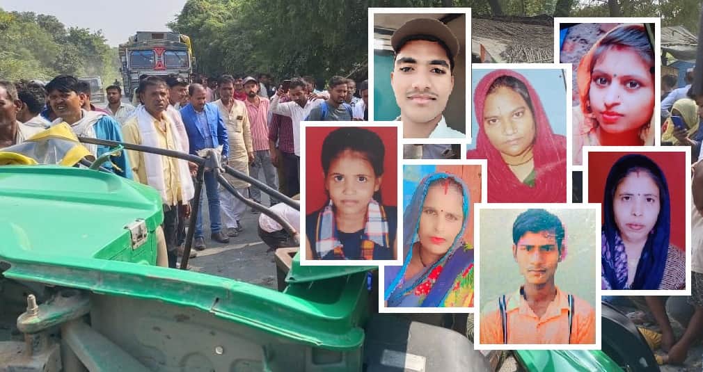 Hardoi accident Some were hanging and some were stuck in the middle death did not even give a chance to scream