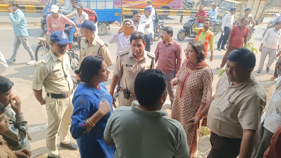 indore news traffic challan atikraman