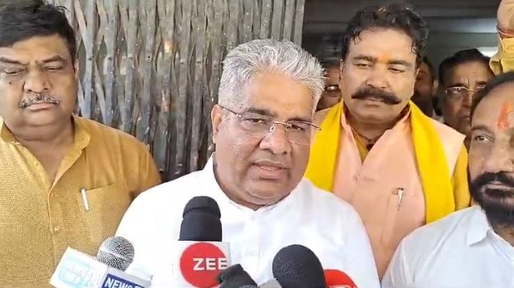 Alwar News: Minister Bhupendra Yadav visits Ramgarh Assembly