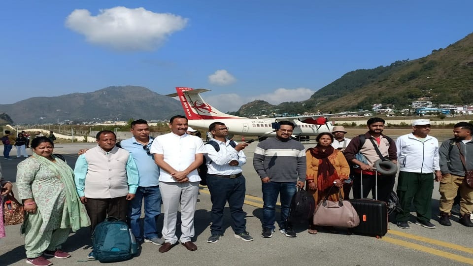 42 seater aircraft service started for Delhi-Pithoragarh