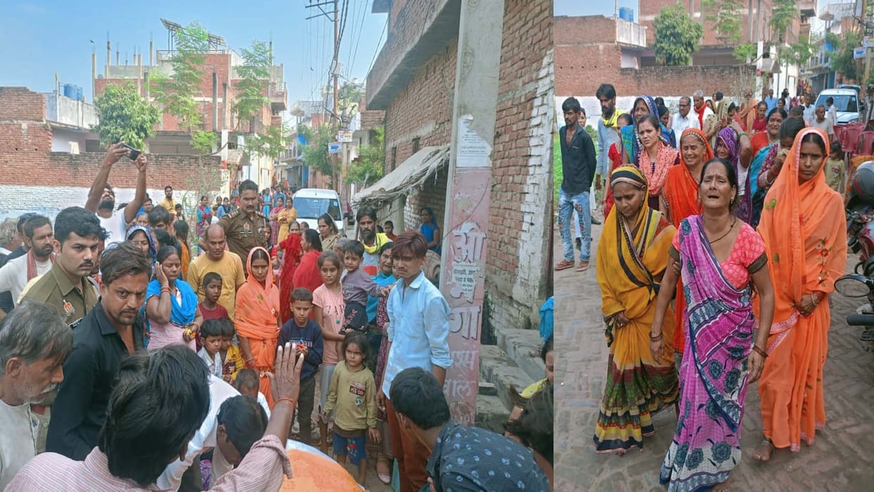 Case of murder with sharp weapon: Family members tried to block the road by placing the dead body on the road