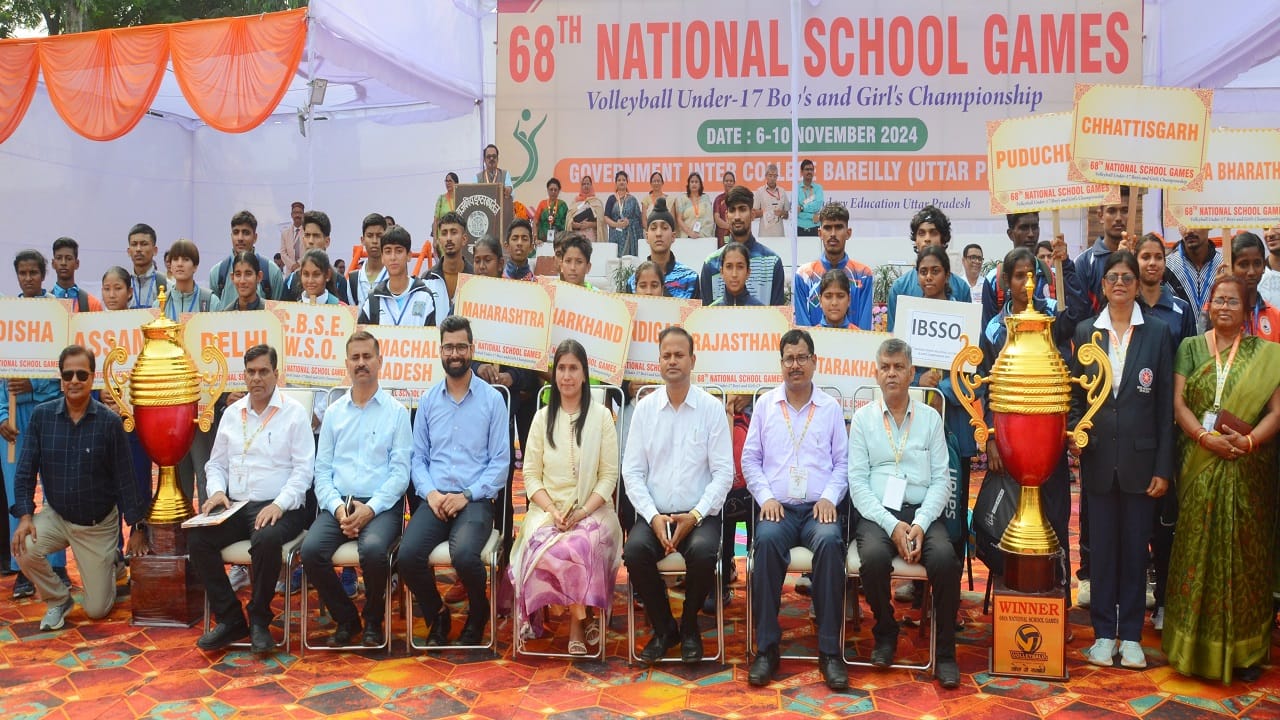 National School Volleyball Championship in Bareilly