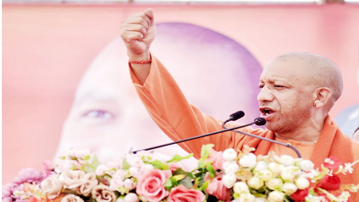UP CM Yogi Adityanath public meeting in Khair