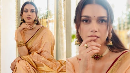 Aditi Rao Hydari First look from the Cannes Film Festival Is out Dazzles In Saree