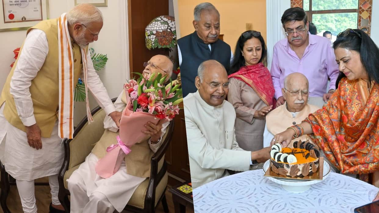 Bharat Ratna L K Advani Birthday Greeting Updates PM Narendra Modi and other leaders wish news in Hindi