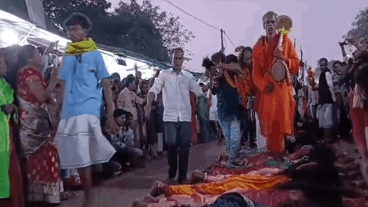 Madai fair in Angarmoti temple of Dhamtari