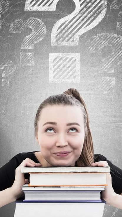 प्रश्न पूछने की तस्वीर