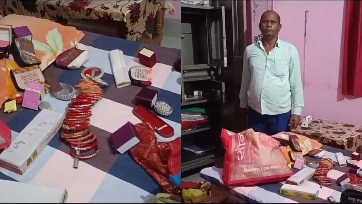 Nalanda Theft in retired nurse house who went to her native village during Chhath festival