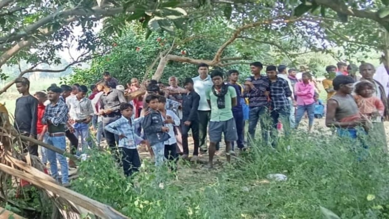 Bihar body of young man who had come to his in-laws house in Jamui was found in garden police investigating