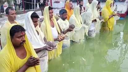 Chhath Puja 2024 45 prisoners of Darbhanga Divisional Jail performed Chhath Puja made a wish to God