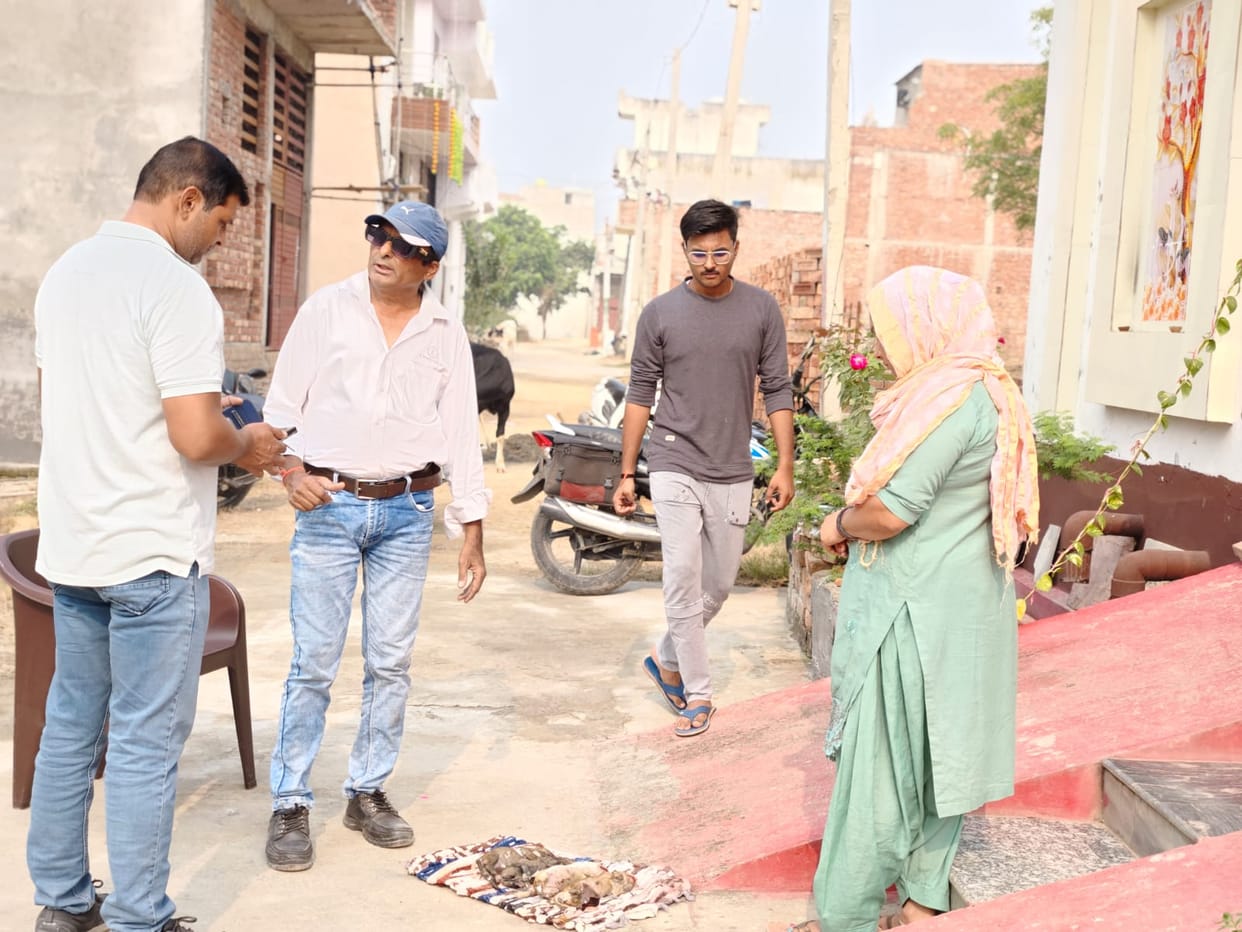 two women burnt five puppies of a street dog alive by pouring petrol on them In Meerut