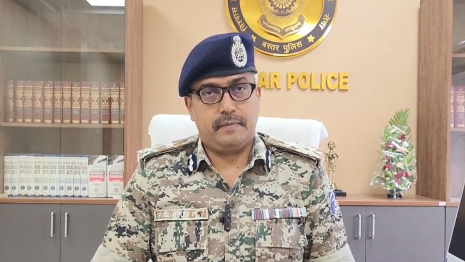 Weapons of a martyred SP also included among the weapons recovered from Thulathuli