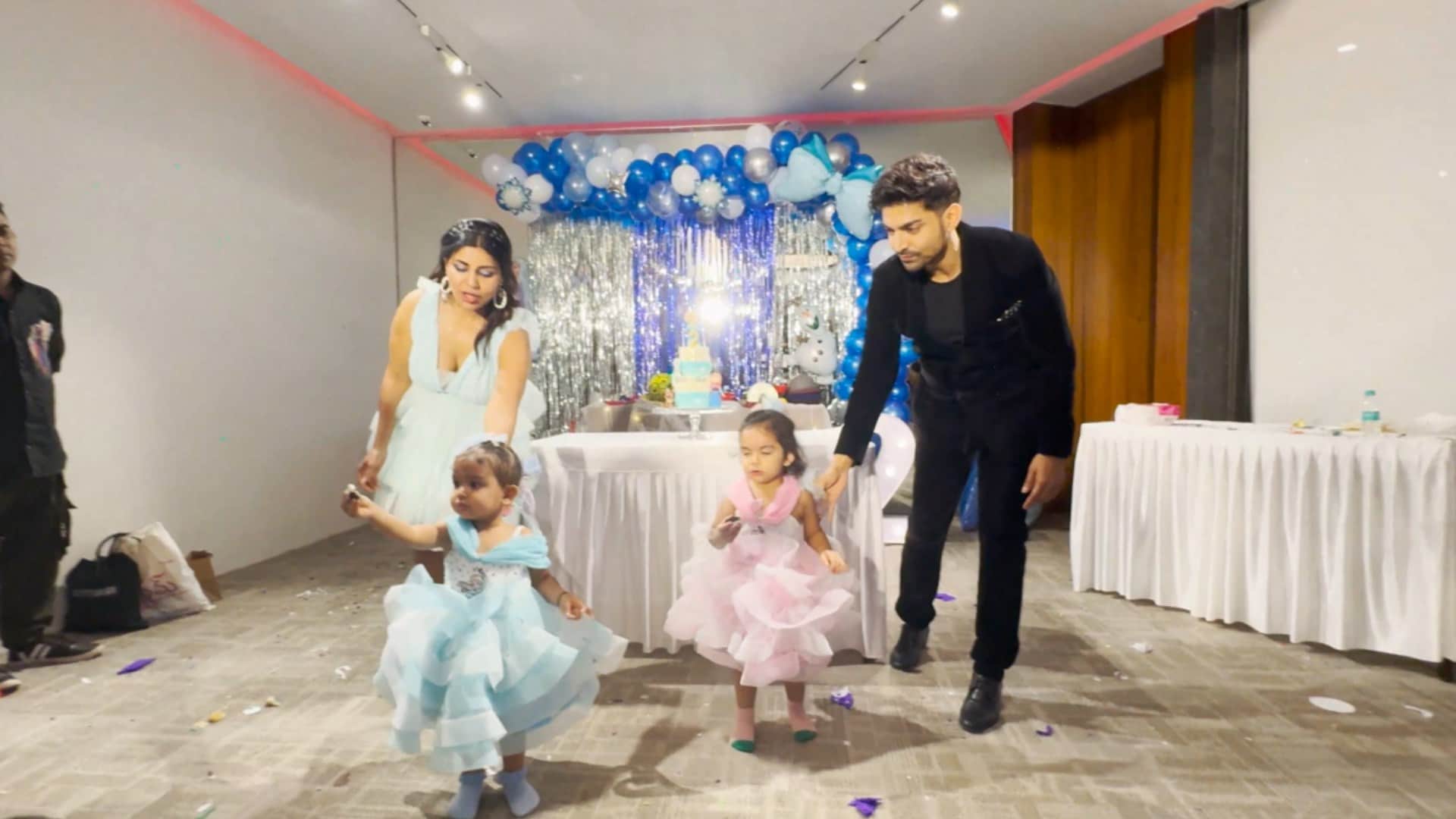 Gurmeet Choudhary Debina bonnerjee celebrate daughter divisha birthday see photos here