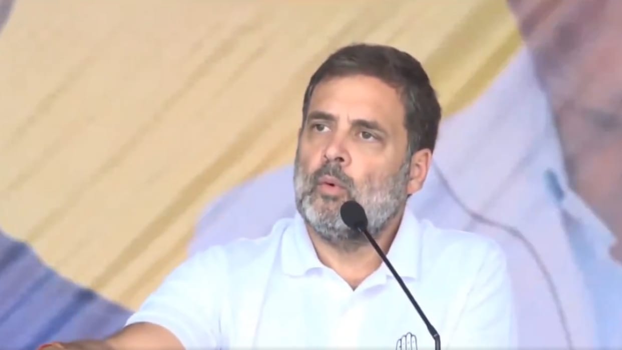 Jharkhand Assembly Election 2024: Rahul Gandhi accused BJP for snatching water, forest and land