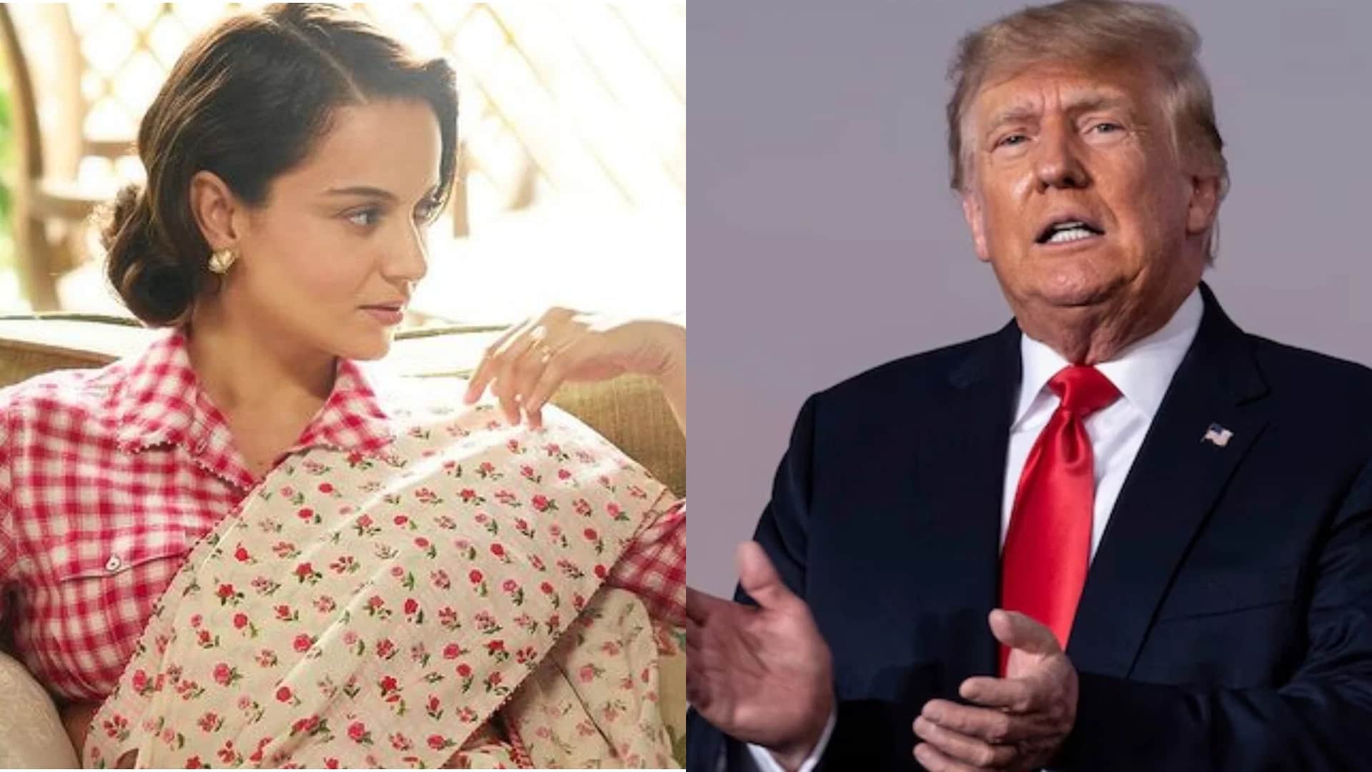 Kangana Ranaut say Hollywood stars joker comment on American Presidential Election Donald Trump Kamala Harris