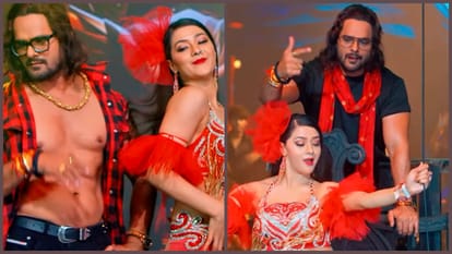 Khesari Lal Yadav new song with Namrita Malla of Film Rajaram see the song Kamariya Lollypop