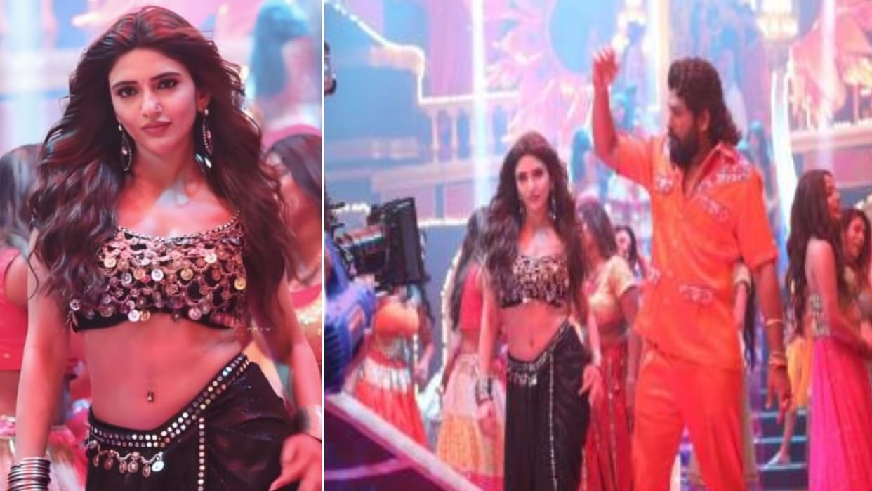 Sreeleela Leaked Picture From Pushpa 2 The Rule Set Confirms Her Special Cameo as per report