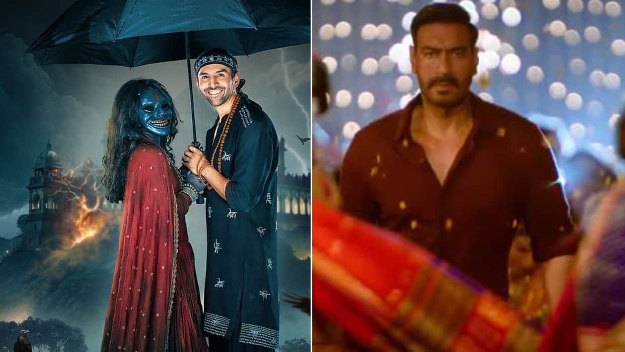 Box Office Collection Friday kartik aaryan horror comedy bhool bhulaiyaa 3 ajay action singham again amaran