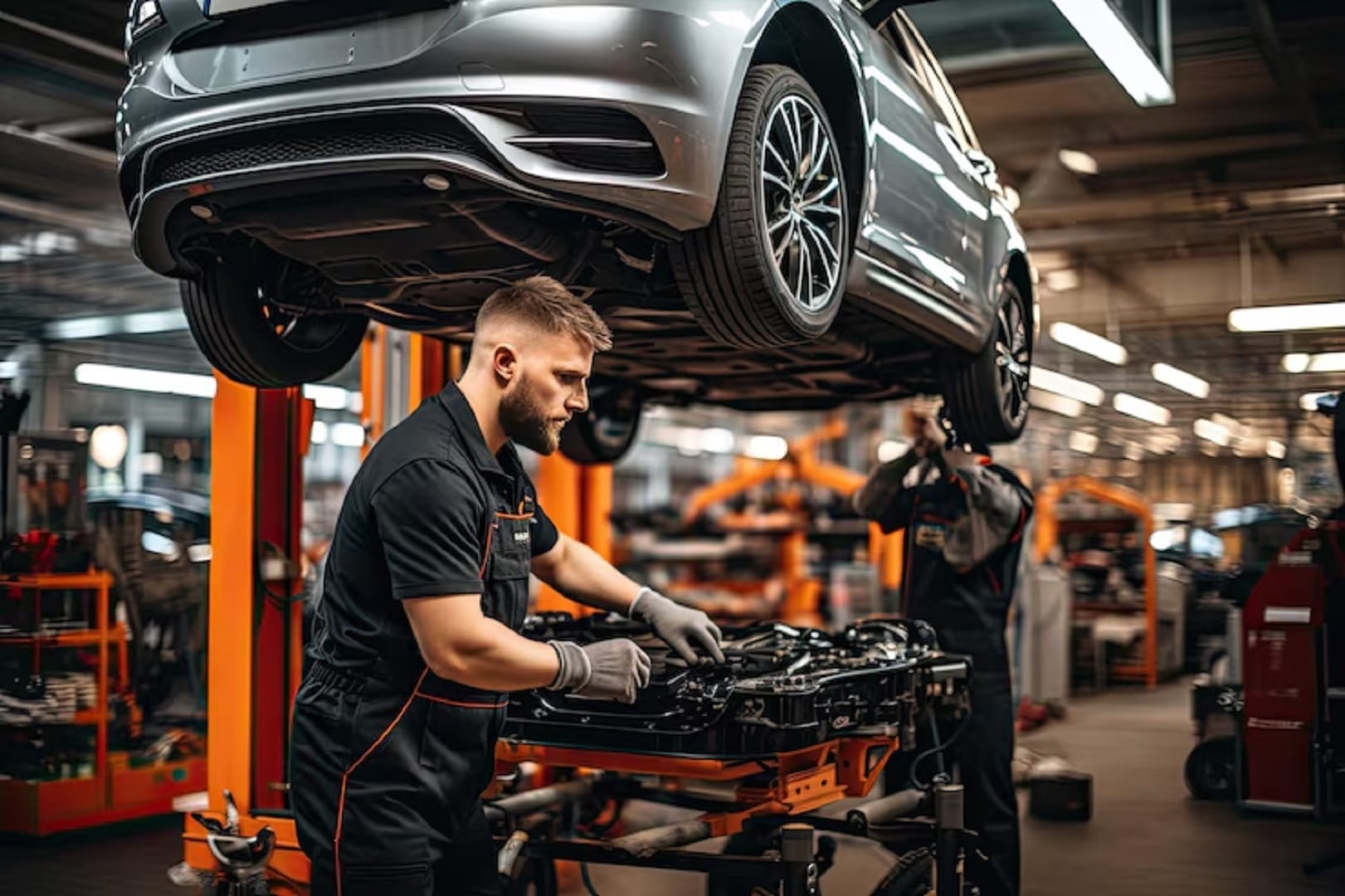 You may not get your vehicle serviced but you must get the engine oil refilled or else the engine may seize