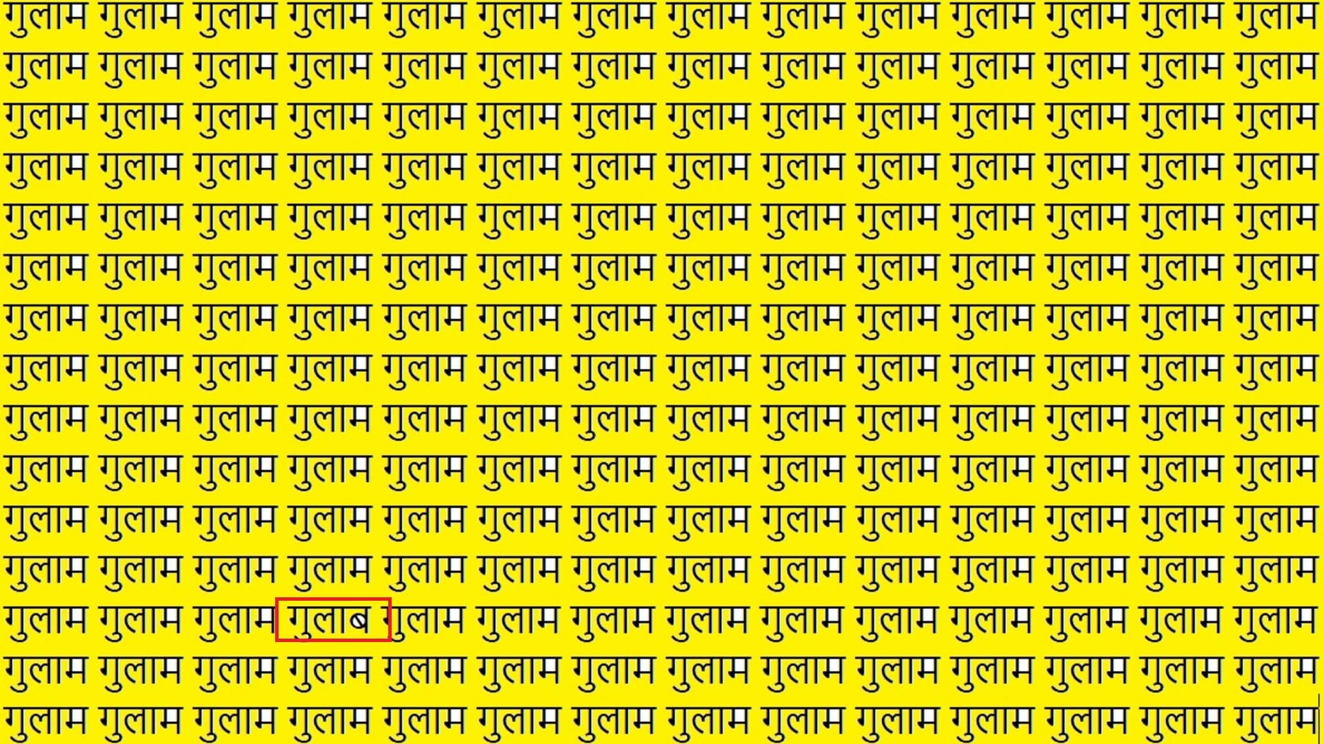 Viral Optical Illusion Photo: Find Out Hidden Gulab from Picture in 9 Seconds Illusion to Test Your Brain IQ