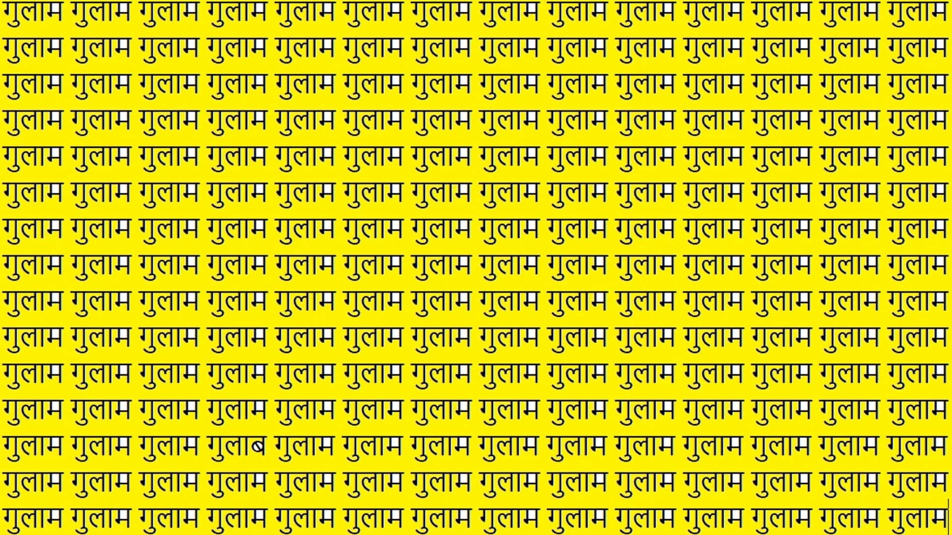 Viral Optical Illusion Photo: Find Out Hidden Gulab from Picture in 9 Seconds Illusion to Test Your Brain IQ