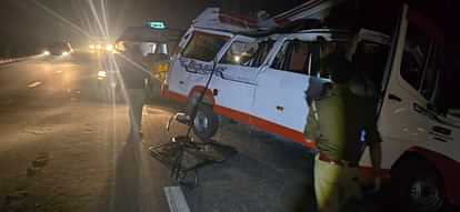 Shikohabad: accident on the expressway, three died... many injured.