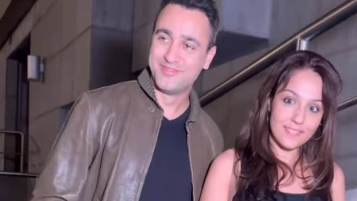 Imran Khan spot with Girl Friend Lekha Washington as they step out smiling after a movie date report